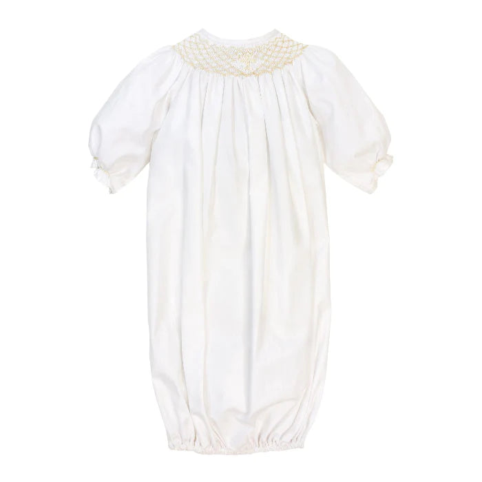 Bailey Boys LS Ivory Christening Gown
