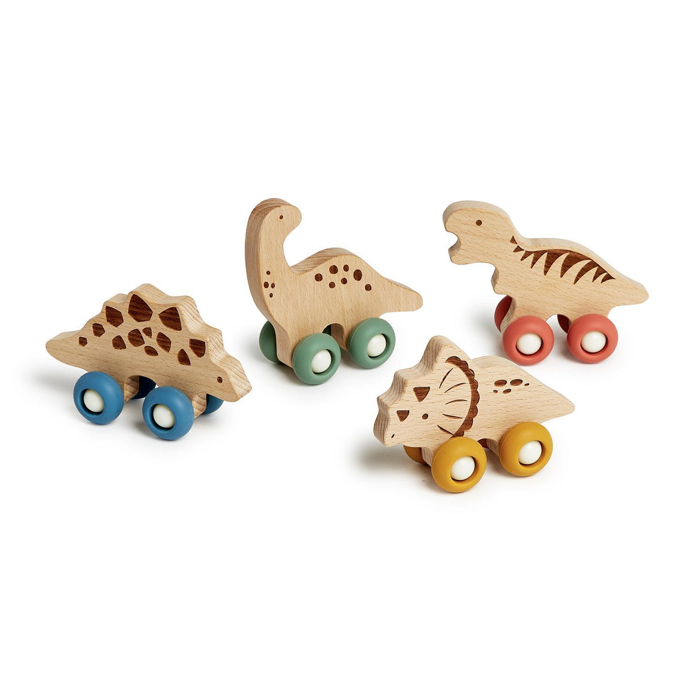 Hand Crafted Wooden Dinosaur Toy