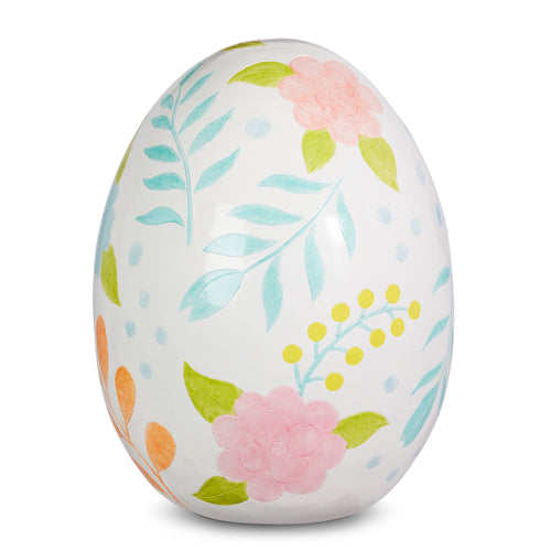 19.5" Patterned Egg