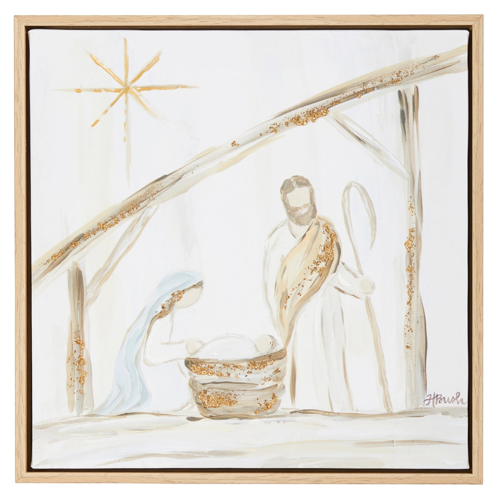 13.5" Holy Family Framed Wall Art