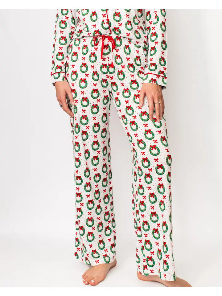 Clara Wreath Sleep Pants