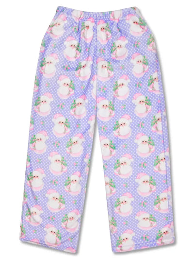 Holiday Plush Pants- Assorted
