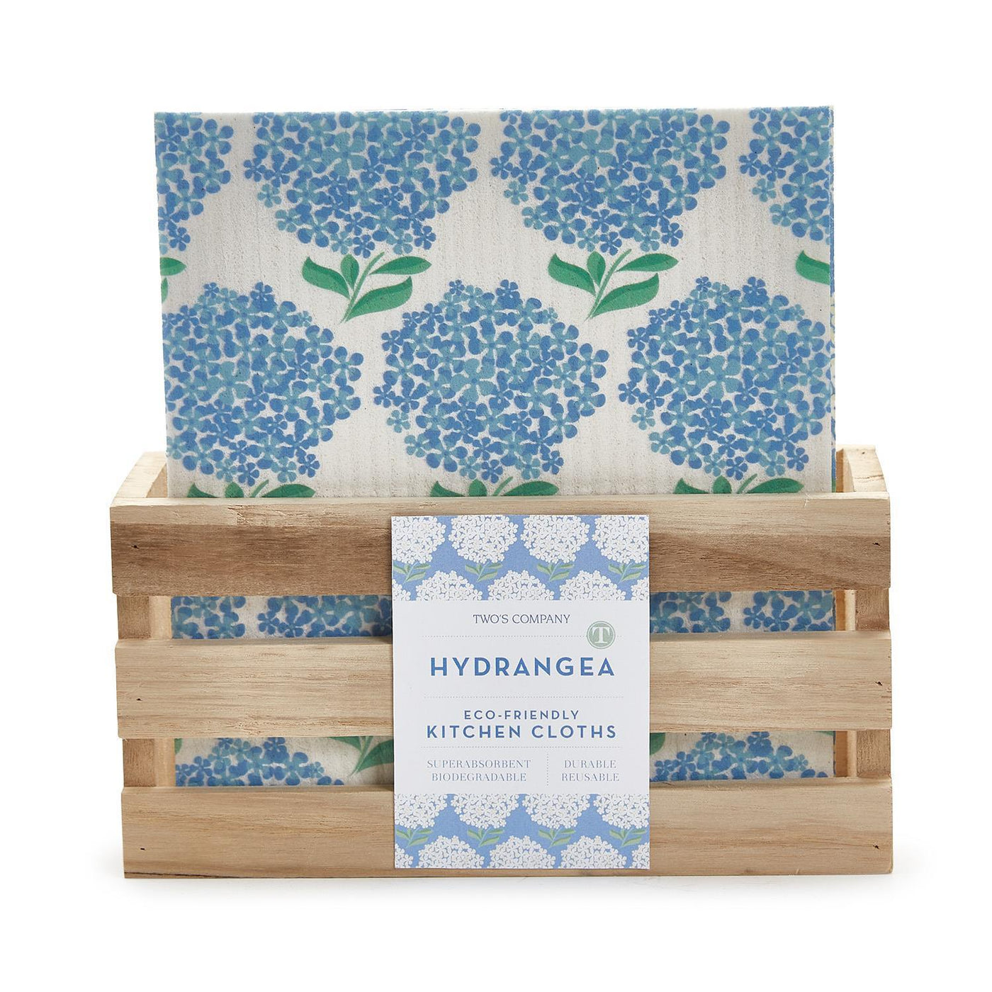 Hydrangea Biodegradable Kitchen Cloth