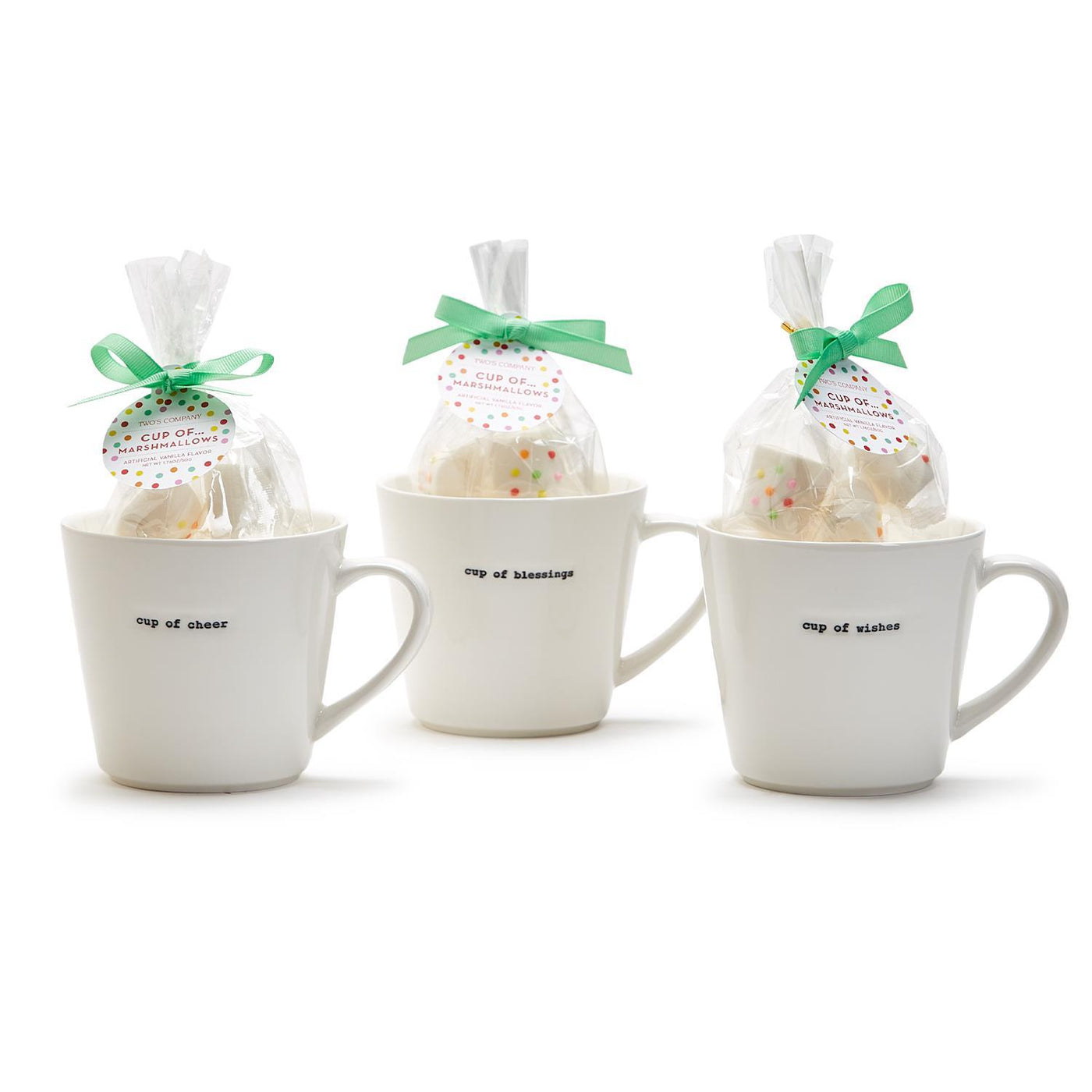 "A Cup Of" Mug with Marshmallows Assorted