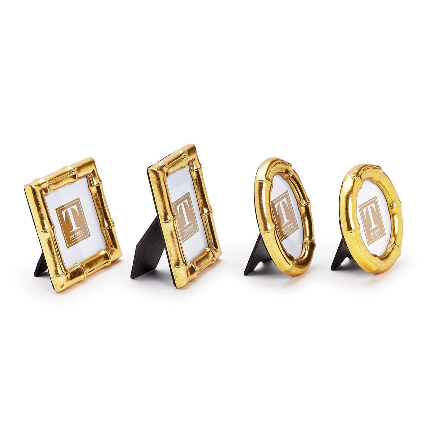 Gold Faux Bamboo Photo Frame 3x3 Assorted