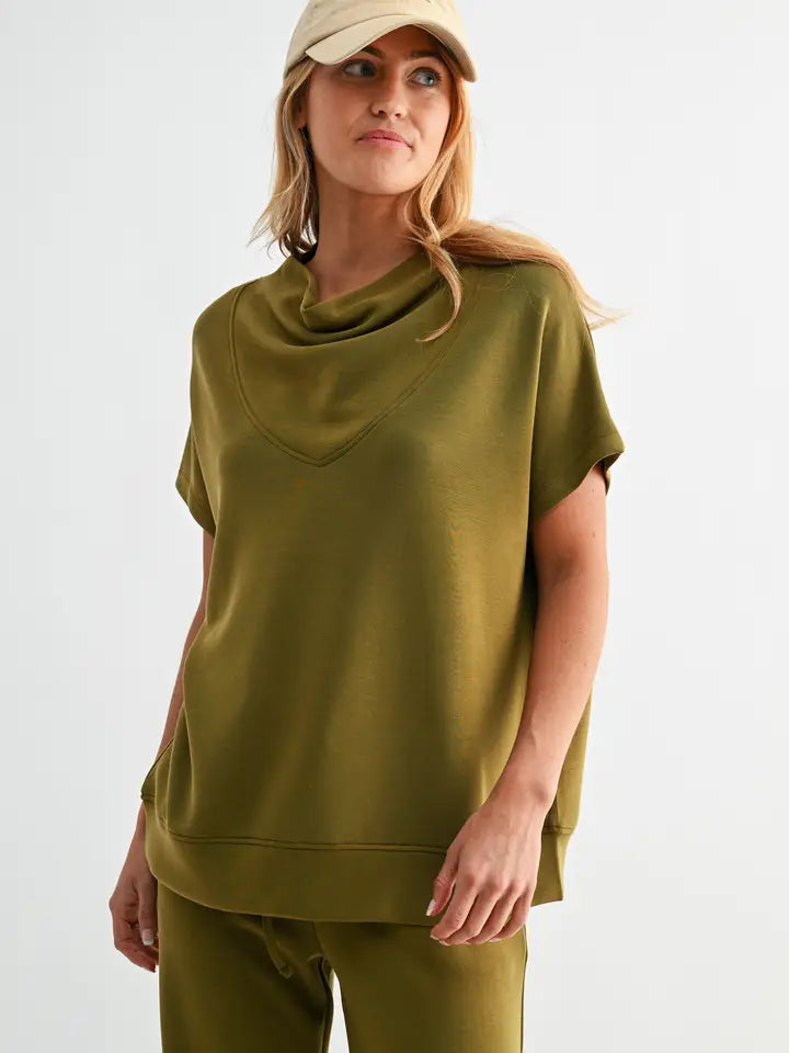 Laguna Cowl Neck Top