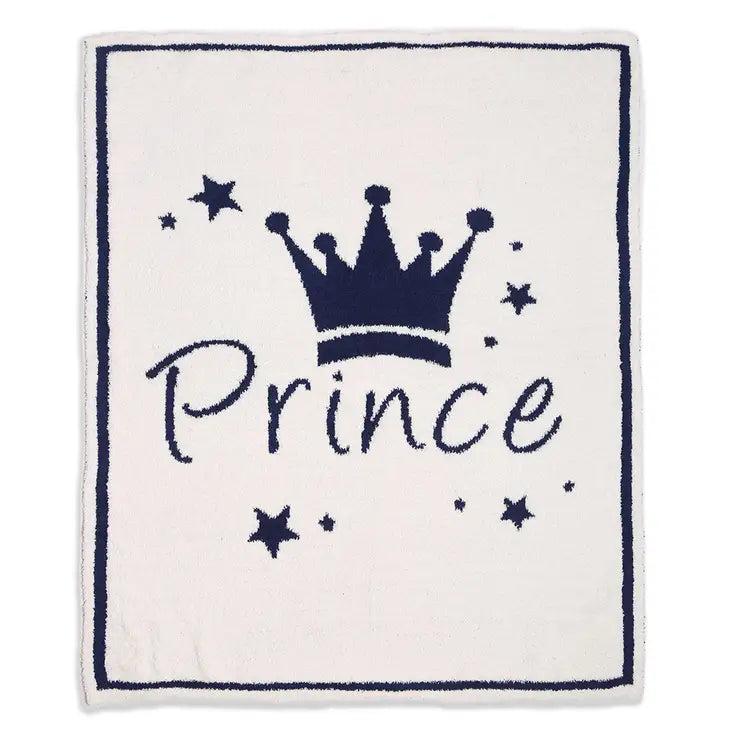 Crown Print Kids Soft Blanket- Assorted
