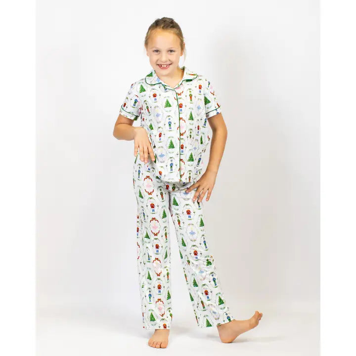 Girl's Nutcracker Waltz Sleep Pants Set
