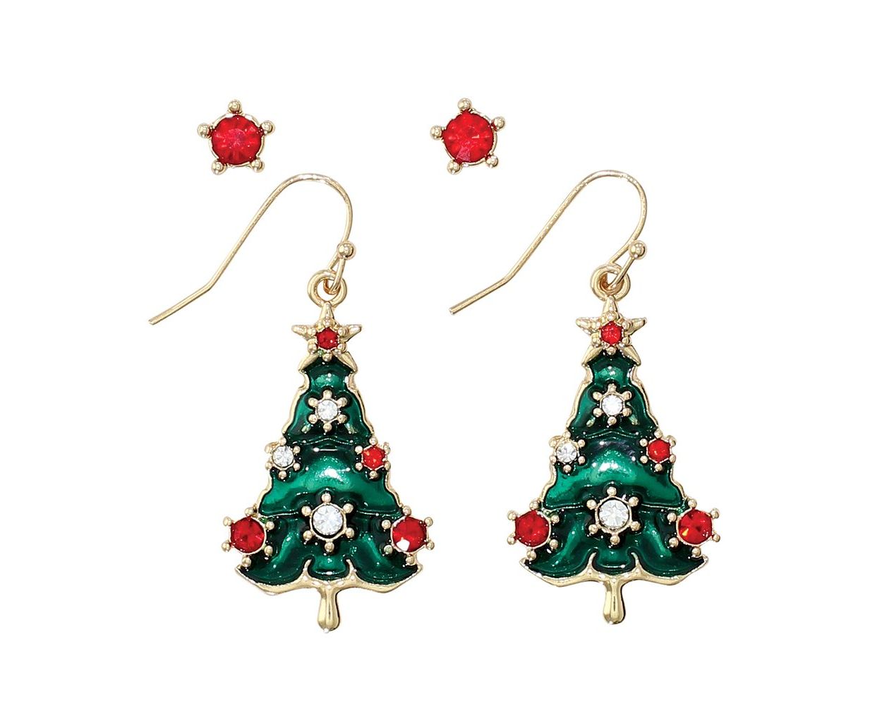 Tree and Red Crystal Duo