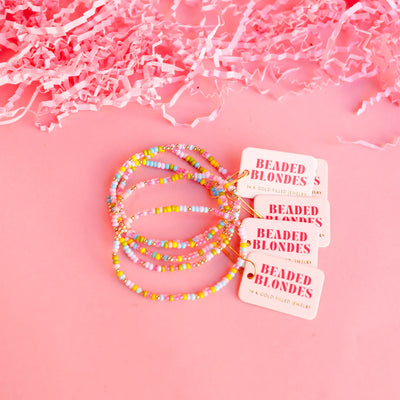 Beaded Blondes Sprinkle Bracelet - Assorted