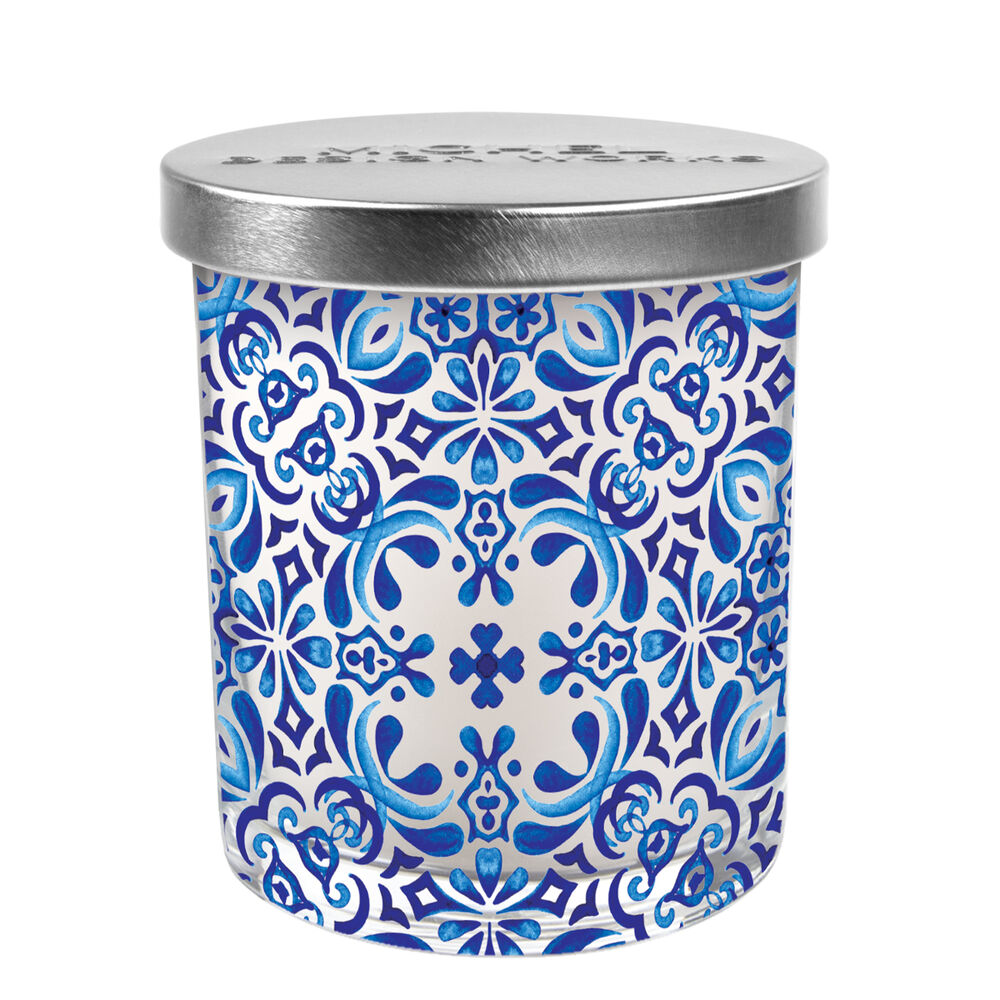 Indigo Seas Candle Jar with Lid
