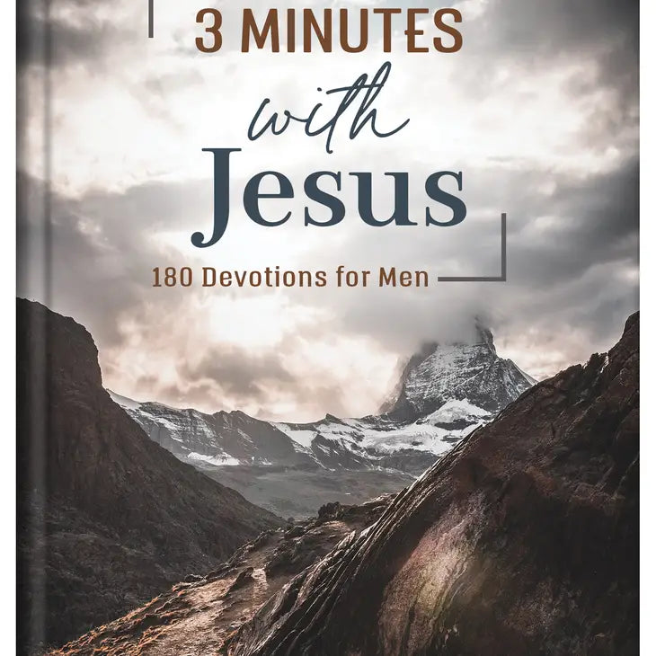 3 Minutes with Jesus: 180 Devotions for Men