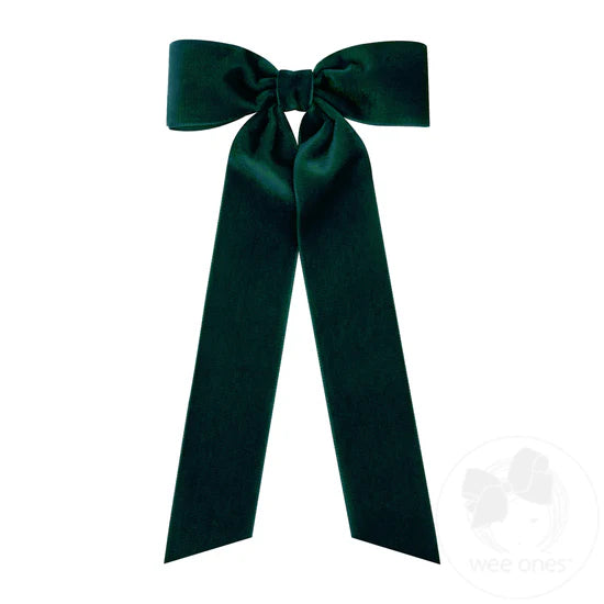 King Velvet Bow w/ Tails