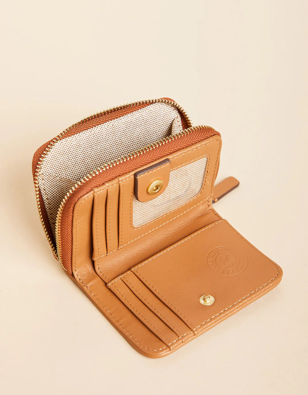 Spartina449 Siren Mini Wallet- Pecan Brown