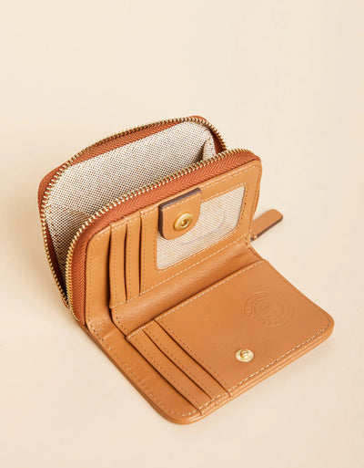 Spartina449 Siren Mini Wallet- Pecan Brown