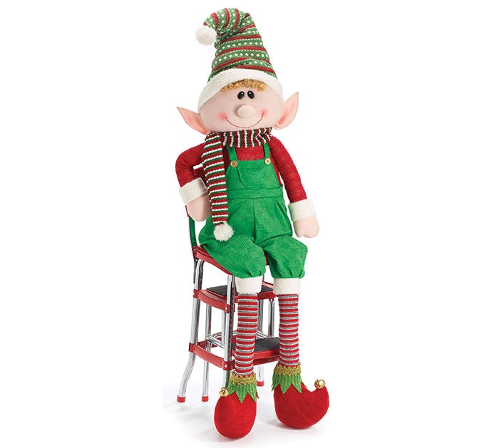 Sitting Plush Elf