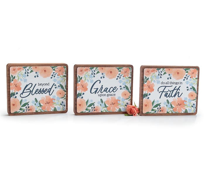 Spring Floral Shelf Sitter- Assorted