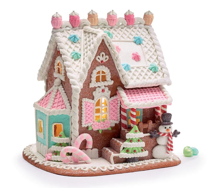 Gingerbread Claydough Pastel House