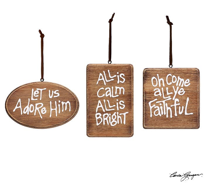 Gift of the King Wooden Ornament