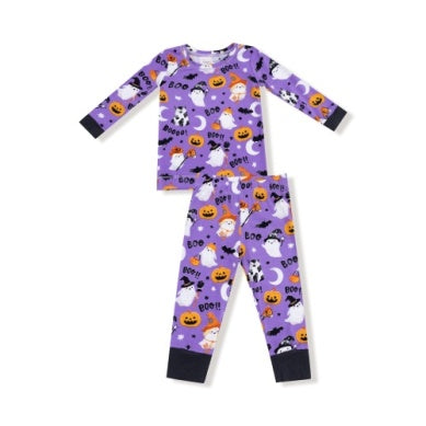 Angel Dear-Glow in the Dark - Purple - L/S Loungewear Set- Costumed Ghosts