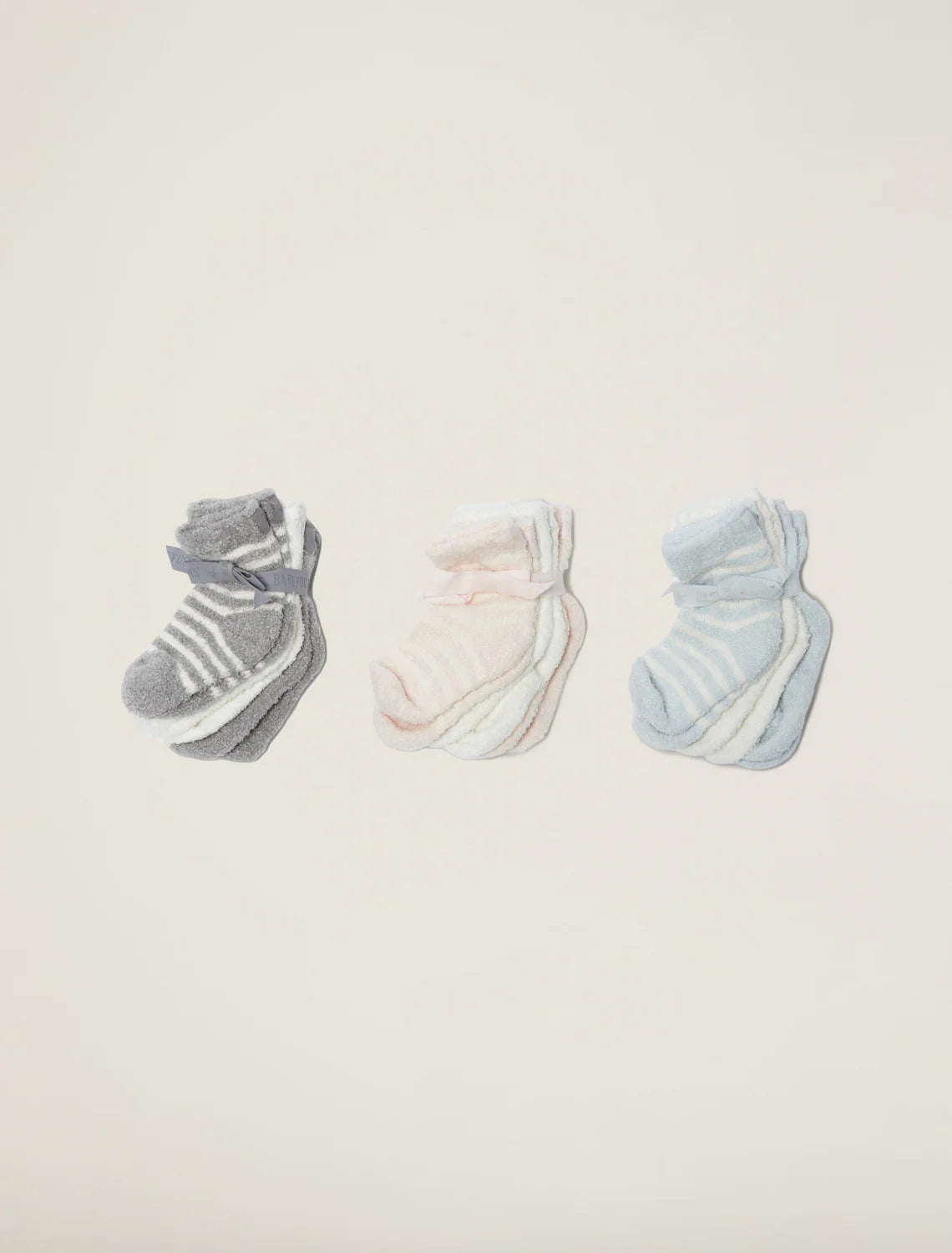 Cozy Chic Lite Infant Socks 3-pack