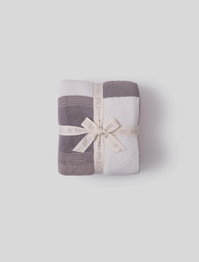 Barefoot Dreams- CC Costa Block Throw 54x72- Assorted