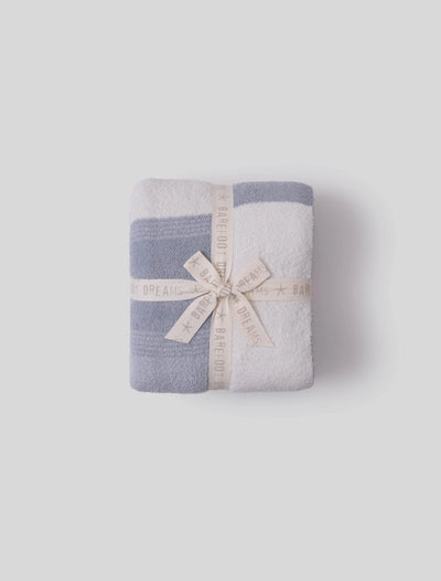 Barefoot Dreams- CC Costa Block Throw 54x72- Assorted