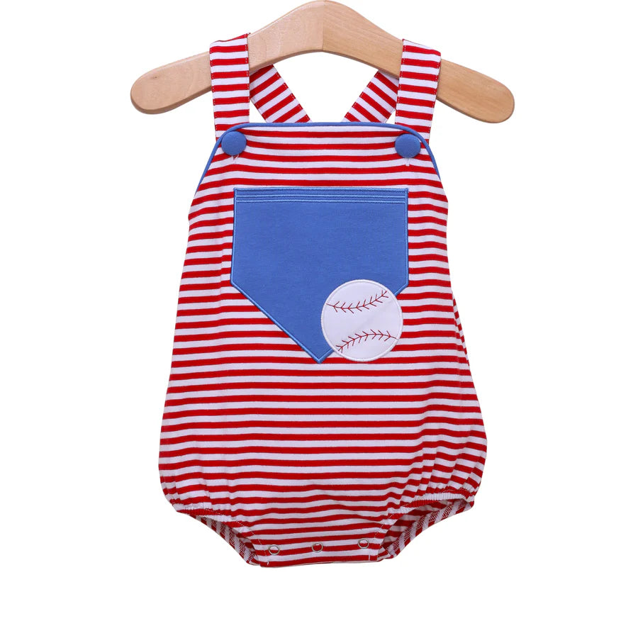 TSK- Baseball Pocket Sunsuit
