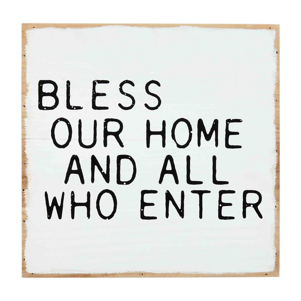 Bless Our Home Plaque