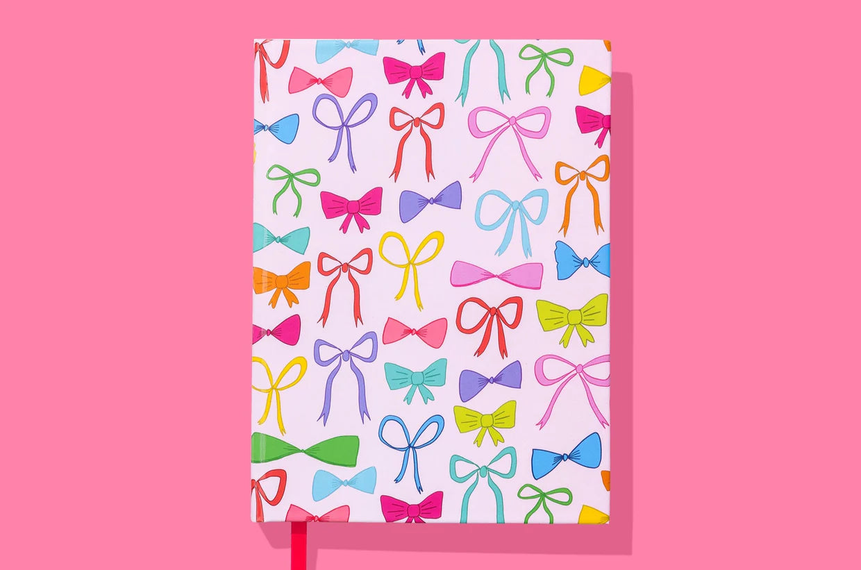 Notebook- Colorful Bows