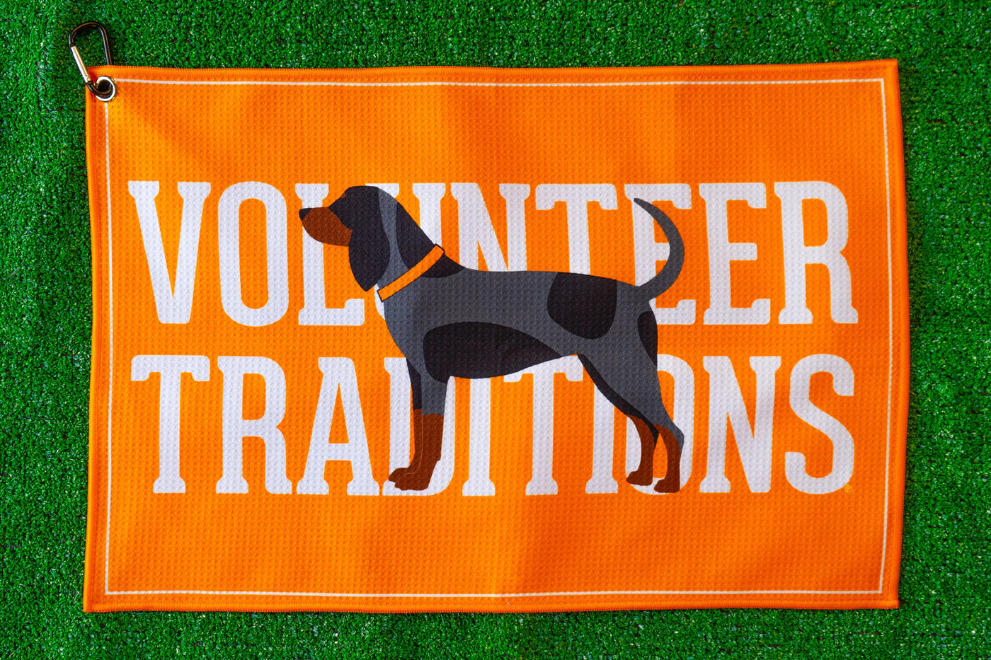 Bluetick Golf Towel Orange