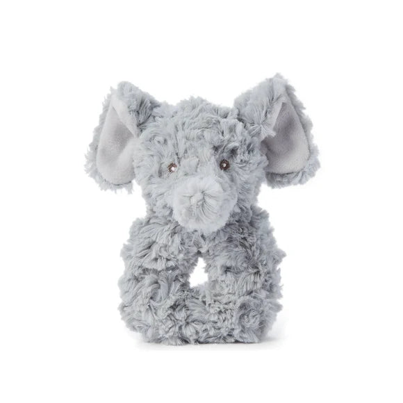 Elegant Baby Plush Rattles- Assorted