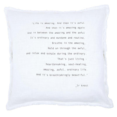 Face To Face BIG Square Sofa Pillow
