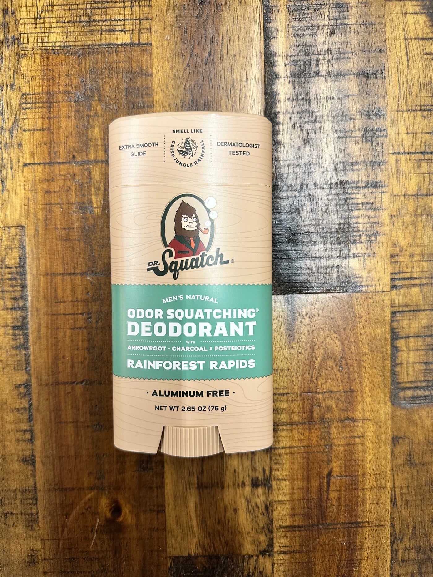 Rainforest Rapids Men's Natural Wide Stick Deodorant | Crown and Iris