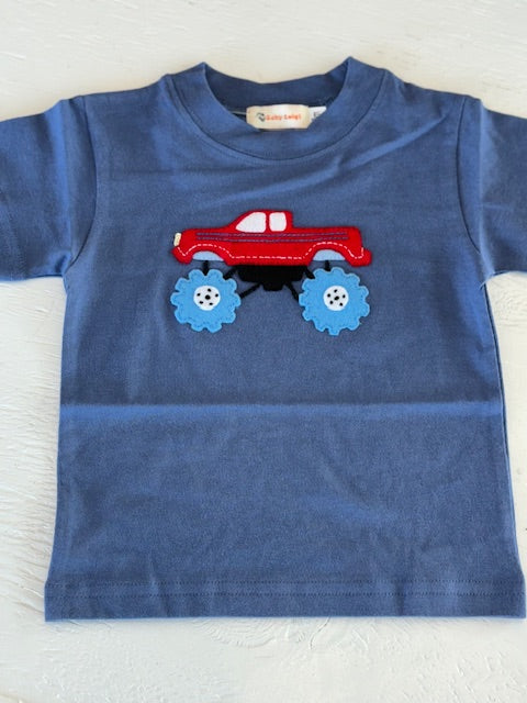 Luigi Monster Truck Shirt