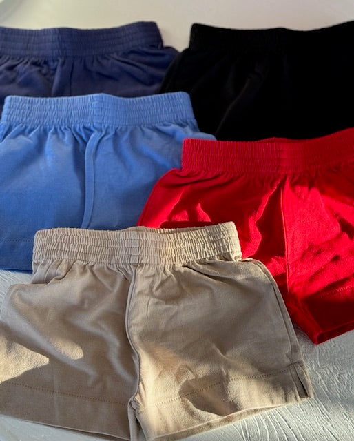 Luigi Jersey Solid Boy Shorts - Assorted