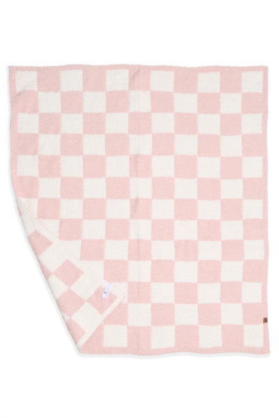 Children's Checkered Throw Blanket Assorted