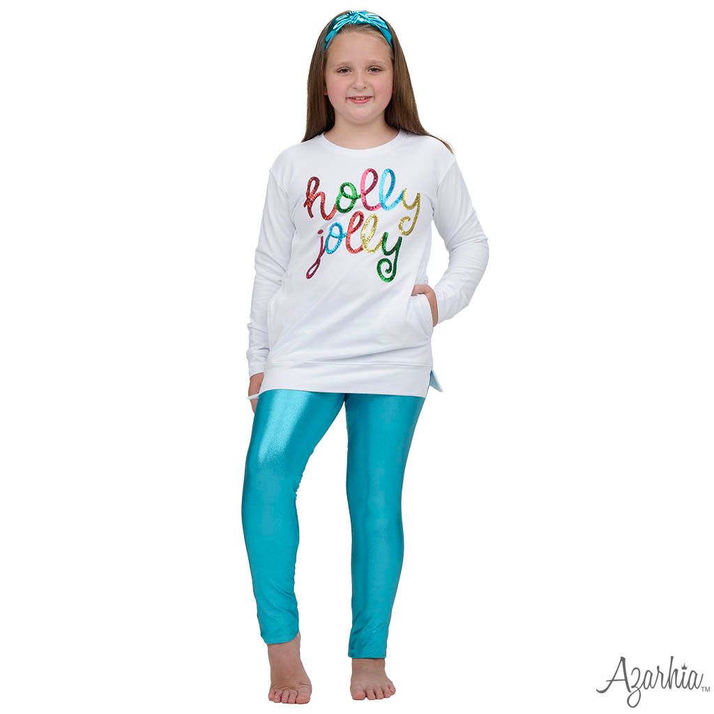 Tunic Pocket French Terry Holly Jolly