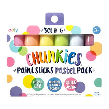 Chunkies Paint Sticks- Pastel- Set of 6