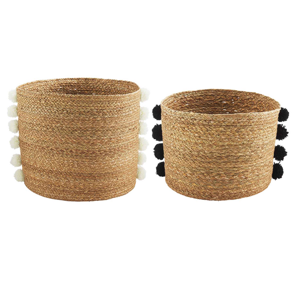 Pom Seagrass Basket Set