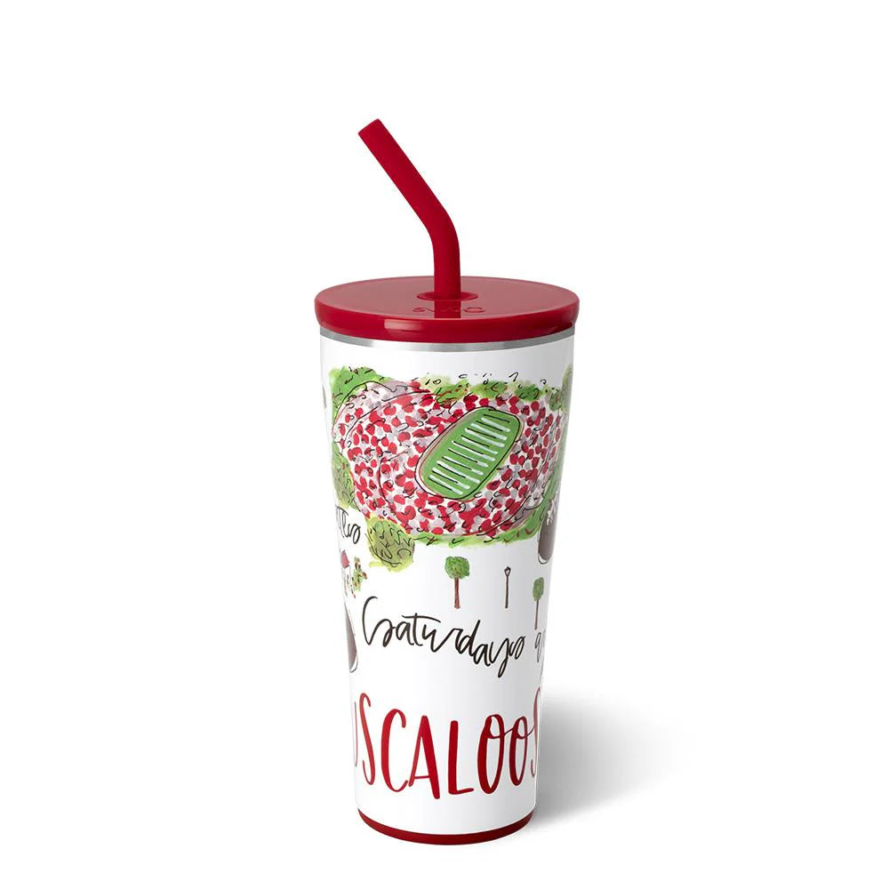 Saturdays In Tuscaloosa Straw Tumbler (32oz)