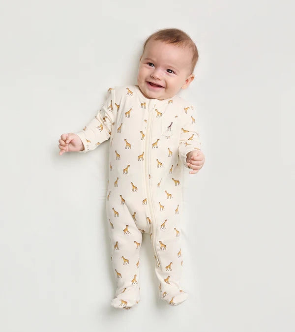 Little Giraffes Footed Sleeper Hatley