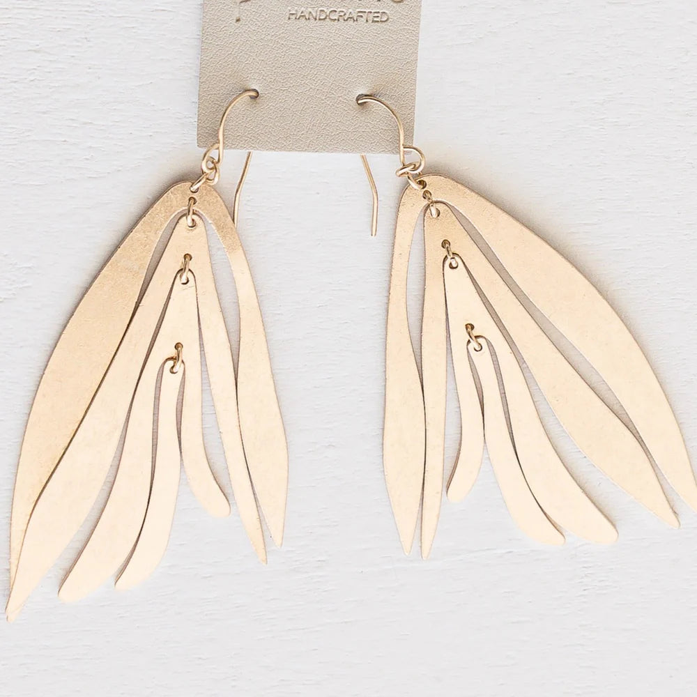 Sorella Gold Dangle Earrings