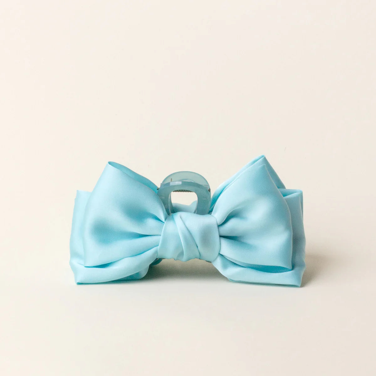 Satin Bow Claw Clip- Assorted