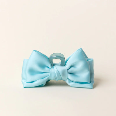 Satin Bow Claw Clip- Assorted