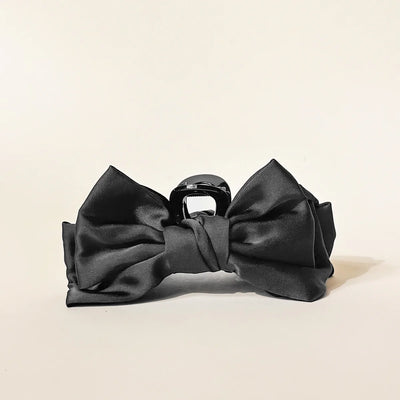 Satin Bow Claw Clip- Assorted