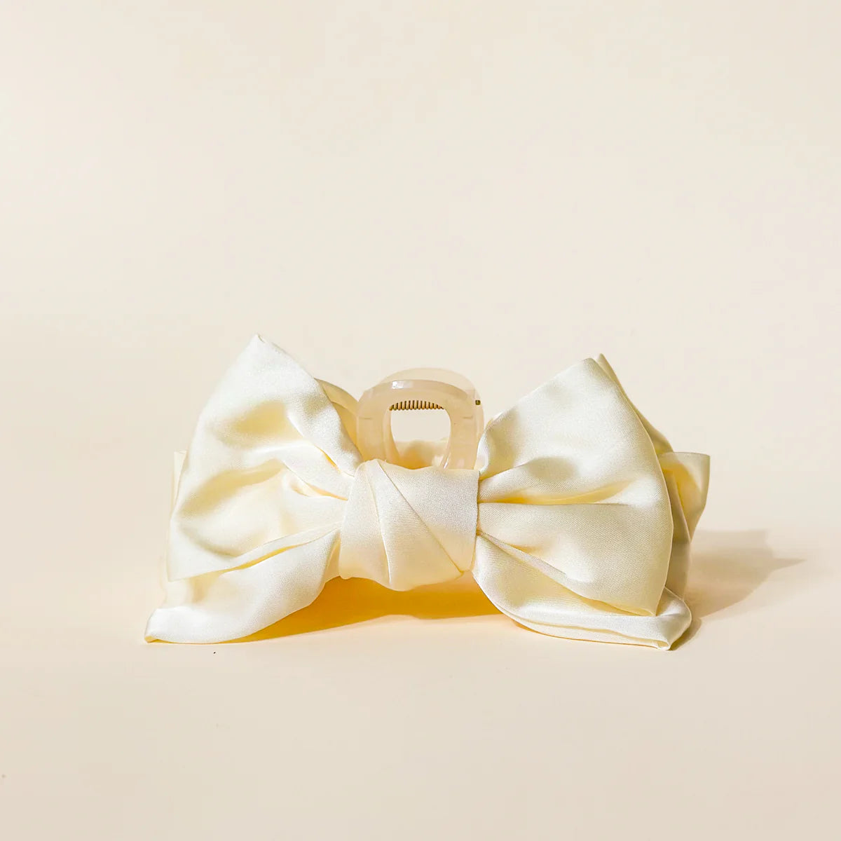 Satin Bow Claw Clip- Assorted