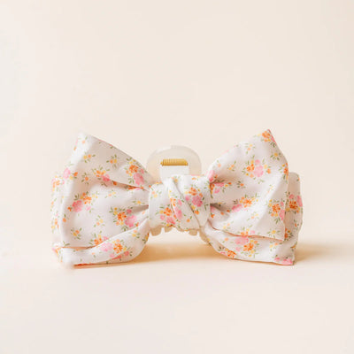 Satin Bow Claw Clip- Assorted