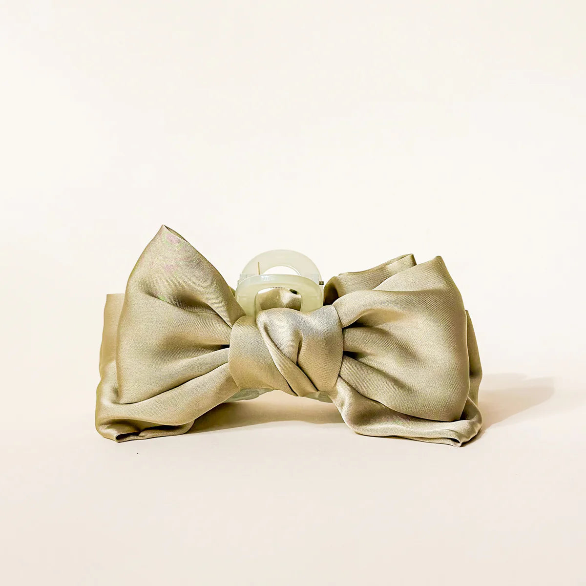 Satin Bow Claw Clip- Assorted