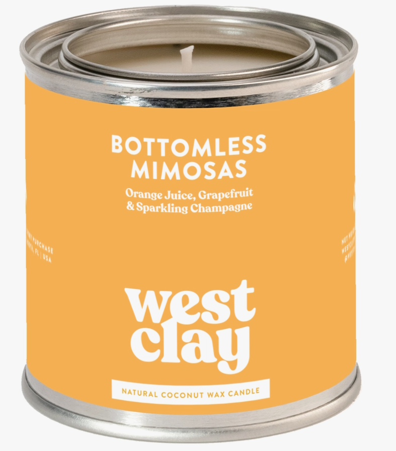 Bottomless Mimosas Candle | Orange & Champagne
